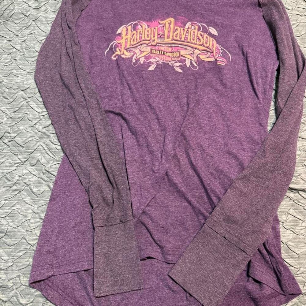 Harley-davidson Women's Purple Shirt